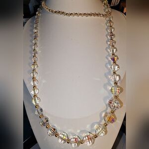 VTG HIGH END UNSIGNED AB CRYSTALS EXCELLENT CONDITION  34"